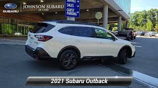 Used 2021 Subaru Outback Onyx Edition XT, Cary, NC SB30762A