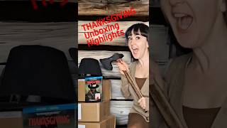 THANKSGIVING Unboxing Highlights - Full Video Up. #Horror #ThanksgivingMovie #Haul #shopping