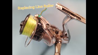 How to: Line roller replacement for Shimano Stradic C5000xg ✅ Beauty and the Fisherman.