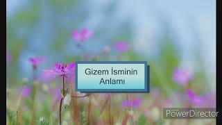 Gizem İsminin Anlamı