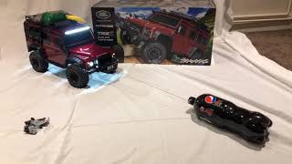 Traxxas winch pulling