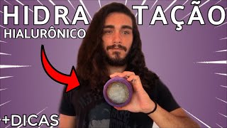 COMO HIDRATAR O CABELO MASCULINO | Máscara Hidra Hialurônico