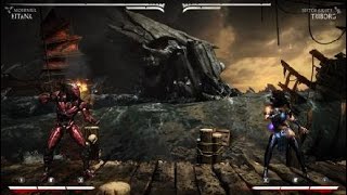 Mortal Kombat XL My Bread & Butter combo with Kitana