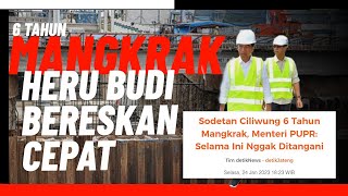 JOKOWI Terkesima Kinerja Heru Budi Normalisasi Kali Ciliwung