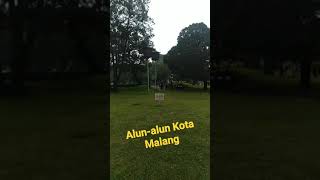 Alun-alun Kota Malang Sudah dibuka.