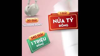 Mua Trà tự nhiên TH true TEA hoặc Sữa trái cây TH true JUICE milk trúng hơn 500.000 giải thưởng