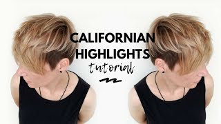 Californian Highlights Tutorial | Freehand Blanc