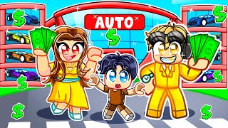 Homeless PLUSHIE Gets ADOPTED By A SUPERCAR DEALERSHIP FAMILY In DRIVING EMPIRE!