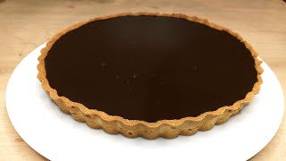 Tarte au chocolat incroyablement fondante !!!🍫🍫🍫