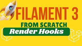 How to use FilamentPHP Render Hooks