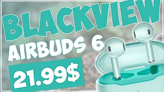 Blackview AirBuds 6 | TWS НАУШНИКИ | НЕПЛОХО ЗА 21.99$ 📱🎧