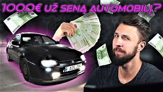 1000 EUR Kompensacija už seną automobilį