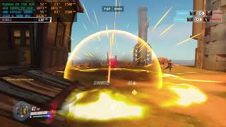 PC Gaming Dagger - Overwatch Gameplay & FPS