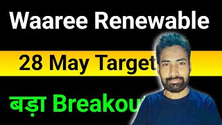 waaree renewables share 🔥 waaree renewables share latest news today 👌 waaree renewables share target