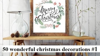 50 wonderful christmas decorations #1