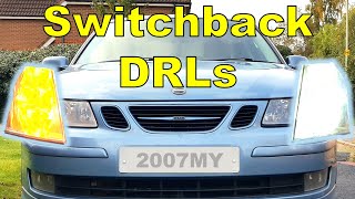 Daytime Running Light + Turn Signal | install in my Saab 9-3