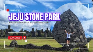 Jeju Stone Park - Part 1 - Pemandangan Eksotis 500 Patung Batu