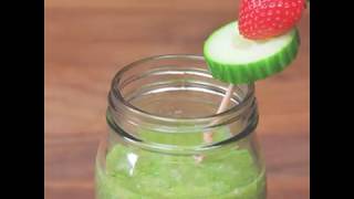 Rezept: Green Power Smoothie mit familia Müesli