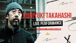 Kuniyuki Takahashi live performance at The Dig's Private Hearing Sessions | housenamba