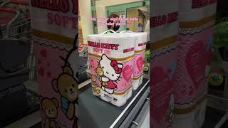 its like costco size for $19.99? pretty good deal imo lmaooo #hmart #hellokittytoiletpaper