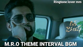 Tuck jagadish M.R.O BGM Tuck jagadish interval BGM ||Ringtone lover mm