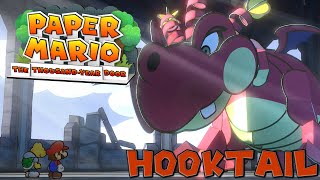 Paper Mario: The Thousand-Year Door - Hooktail Boss Fight - 100% Walkthrough & Collectibles