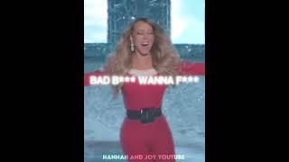 she defrosted guys.. #mariahcarey #mariahcareyforever #itstimee #christmas #lilxcfam4ever