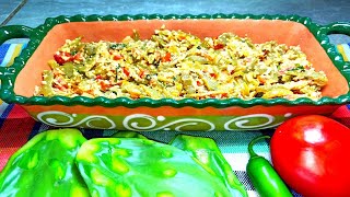 💥 delicioso 😋 guisado de nopales con huevo