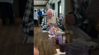 Grandfather Surprised by his Family for his 90th Birthday!