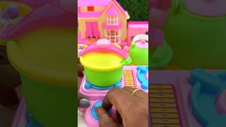 Satisfying with Unboxing  & Review Miniature Kitchen Set  Toys Cooking Video  | ASMR Videos