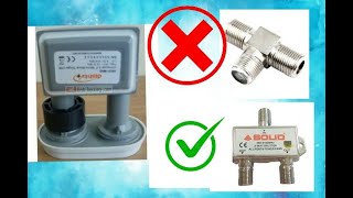 MONOBLOCK LNB PROPER CONNECTION-தமிழ்