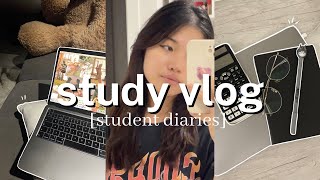 study vlog 🫧 productive days, preparing for mocks, what i eat | lin's journal.