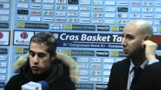 CrasMultimedia - Coach Hernandez: "Complimenti al Cras"