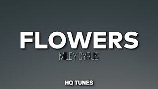 Miley Cyrus - Flowers (Audio/Lyrics) 🎵 | Started to cry but then remembered I | Tiktok Song