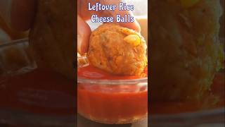 Leftover Rice Cheese Balls #shorts #viral #easyrecipe