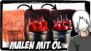 Ich male mit Öl Farbe 🎨 (KOMPLETTER STREAM) | Drawinglikeasir