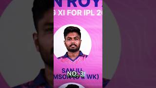 RR STRONGEST PLAYING XI FOR IPL 2024 💕 #shorts #trending #viral #cricketshorts #ipl2024 #rr