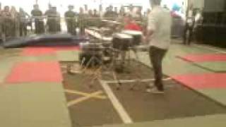 Liam McKinnon & Rich New - spontaneous drum duet II - Frenchay