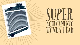 Honda Lead temperatura alta e lenta