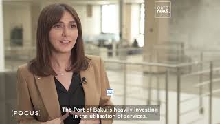 An extensive video material about the environmental projects of the Port of Baku