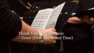 Thank You For The Music - Tenor