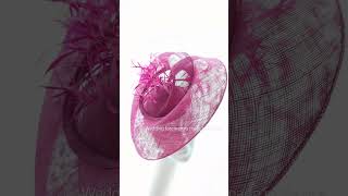 Wedding fascinators made in France #weddinghairstyles #fascinator #millinery