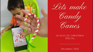 Lets Make Candy Canes| Fine Motor Skills Activity| Candy Cane Sensory Tub | Christmas Activities