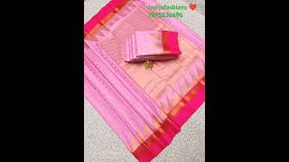 semi SILK saree collections #7875836696#plz like share and subscribe 🙏❤️