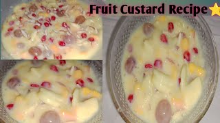 Fruit Custard Recipe |  Delicious Fruit Custard Recipe By Rehana Flavours  | Simple & Easy Custard