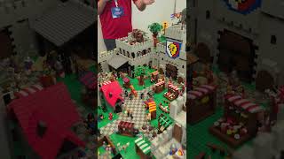 Huge LEGO Castle by Trent, Andrew & Landon Peterson #lego #castle