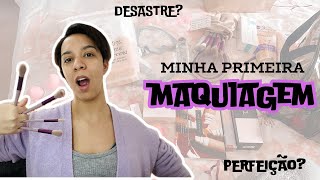 Maquiagem de iniciante: DESASTRE épico ou revelação de TALENTO? ASSISTA e descubra!