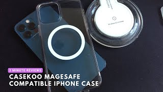 Unboxing and review of CASEKOO Clear iPhone 13 Case, Slim Fit