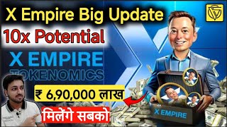 X Empire Coin Airdrop & Listing Date Confirmed || X Empire Price Prediction || X Empire News Today