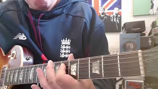 Echo and the Bunnymen Lips like sugar how to play on guitar